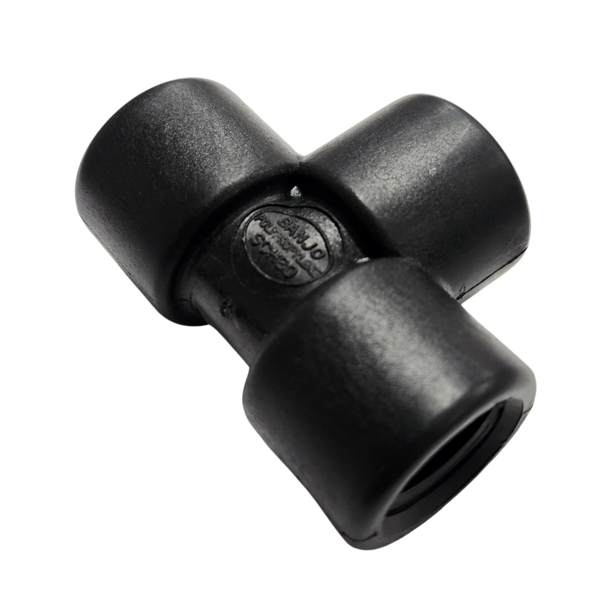 Banjo Threaded Poly Tee Pipe Fitting 1/2" FNPT - TEE050