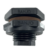 Banjo Poly Bulkhead Tank Fitting with FKM Gasket 3/4" - TF075V