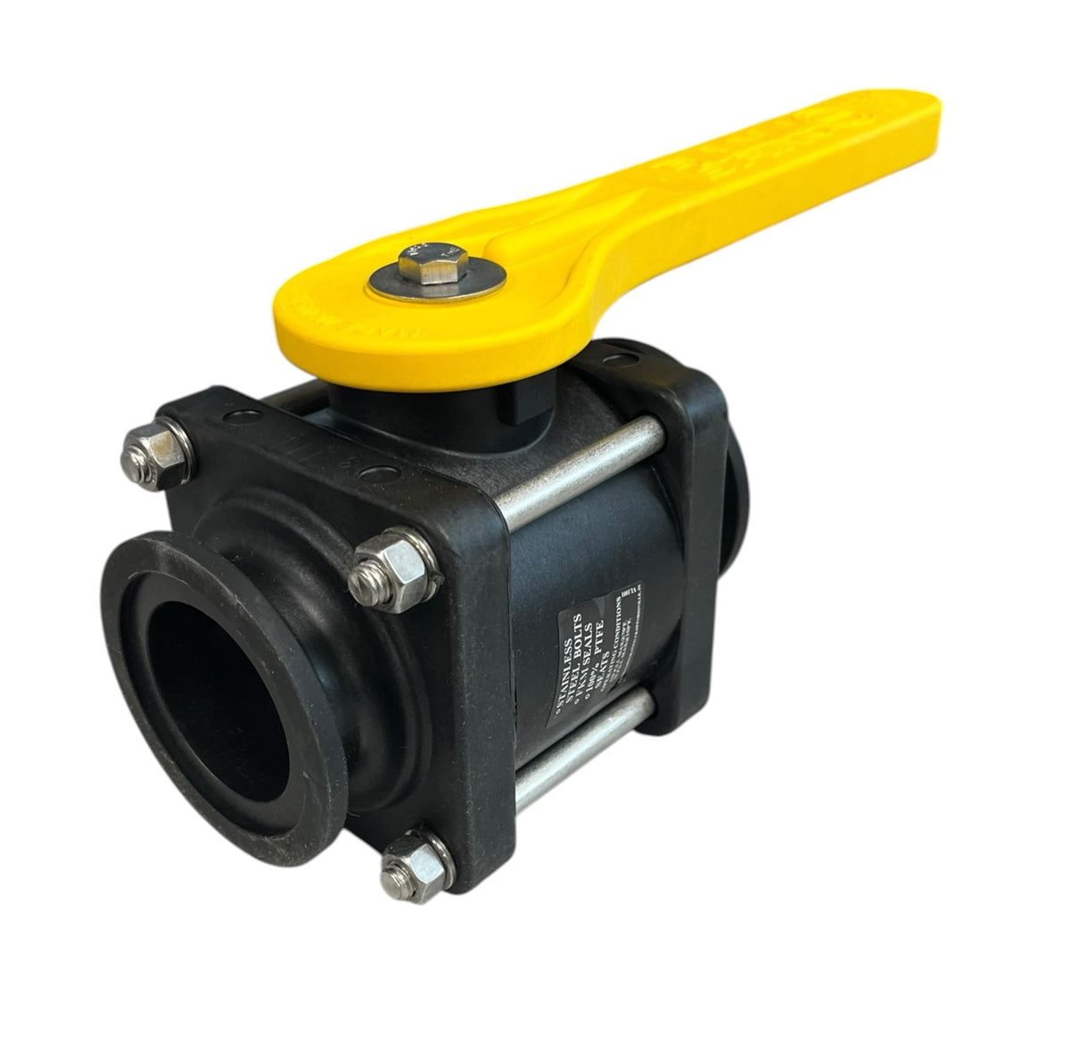 Válvula de bola con brida para colector de paso completo Banjo de 2 pulgadas - MV220CF