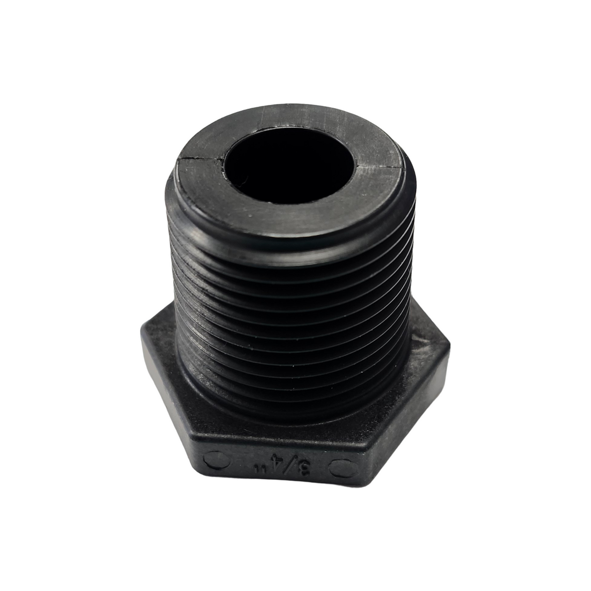 Banjo Reinforced Black Poly Pipe Plug 3/4" MPT - PLUG075