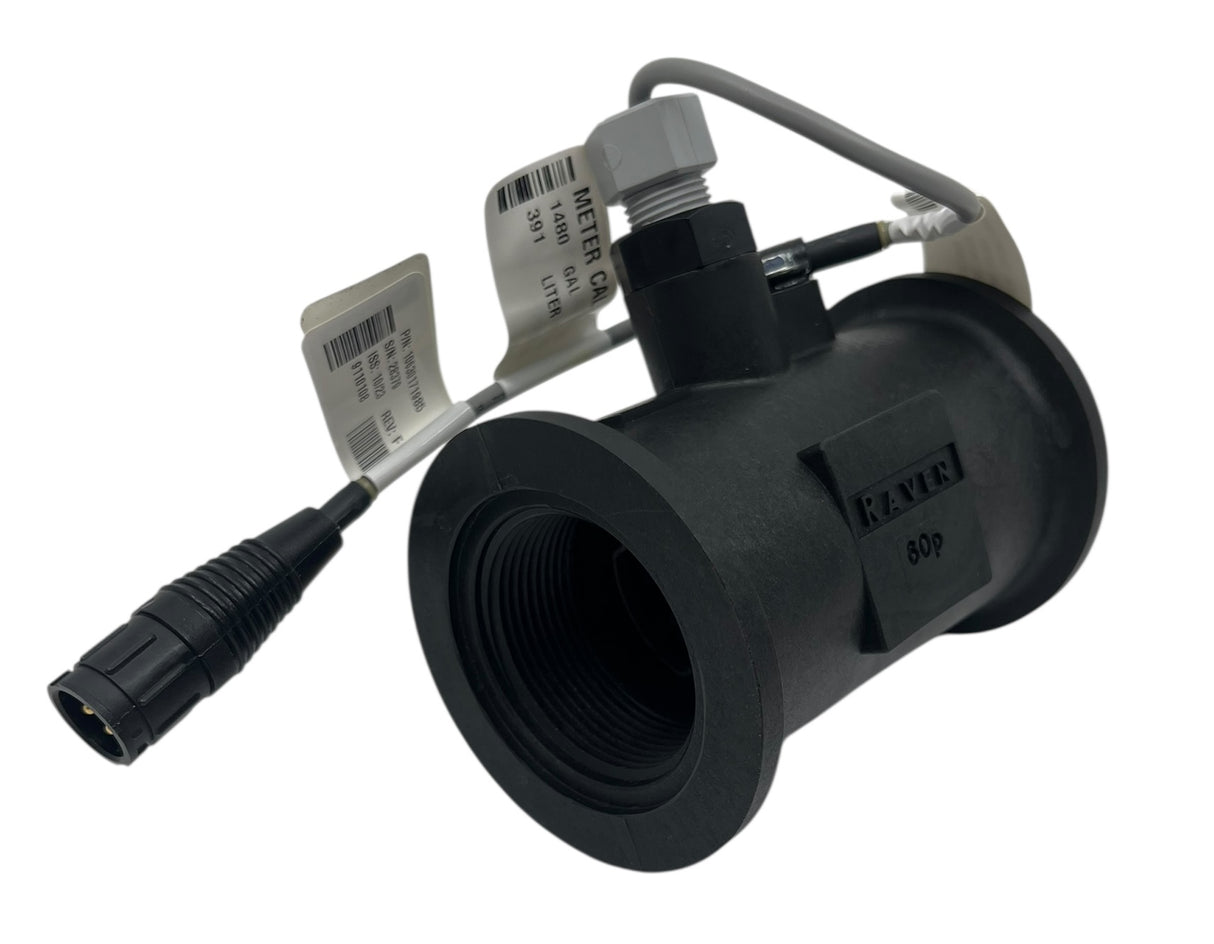 Raven RFM 60P Flow Meter M200 Flanged And 1-1/2" NPT Fitting (1-60 GPM) - Remanufactured - 063-0171-985 (87265589R)
