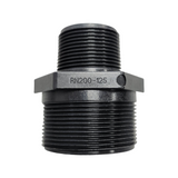 Banjo Poly Reducer Nipple Pipe Fitting 2" MNPT X 1-1/4" MNPT - RN200-125