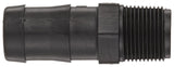 Banjo Poly Hose Fitting Adapter 3/4" Male Thread X 1" Hose Barb - HB075-100