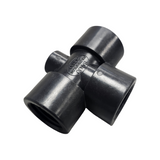 Banjo Poly Tee Fitting with Gauge Port 3/4" FNPT - TEG075