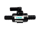 Banjo 1/2" Hose Barb Micro Valve with FKM Seals - LVHB050V