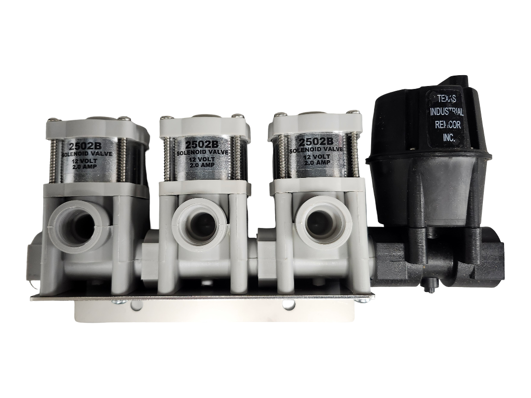 Texas Remcor 3 Boom Control Kit w/ 2502B Valves and Regulator - CON.2480.3