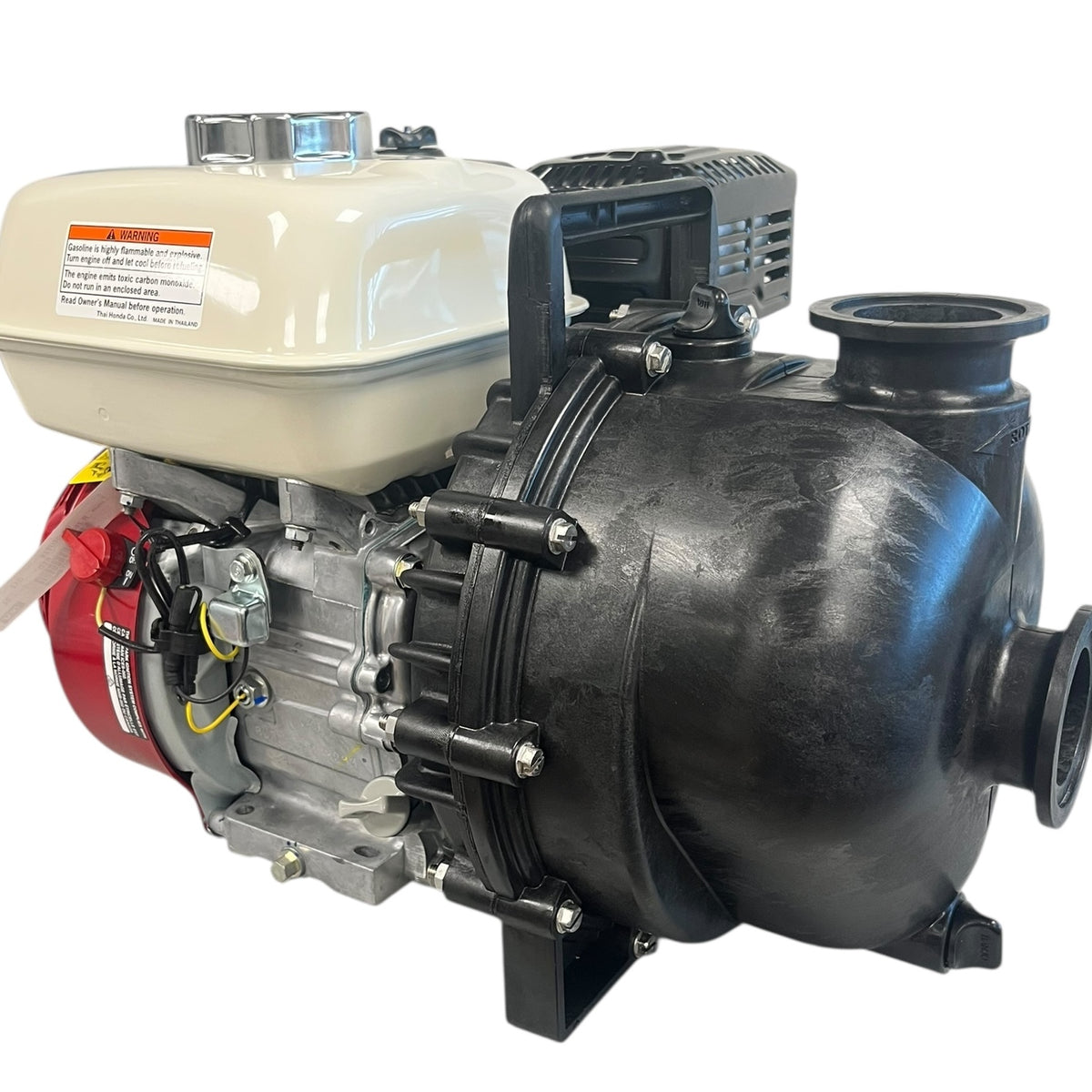 Banjo 2 Inch Full Port Manifold Poly Pump With 6.5 HP Honda Engine - M ...