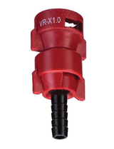 TeeJet Variable Rate Hose Barb Assembly/Red X1.0 - QJ-VR-X1.0-3/8-NYB