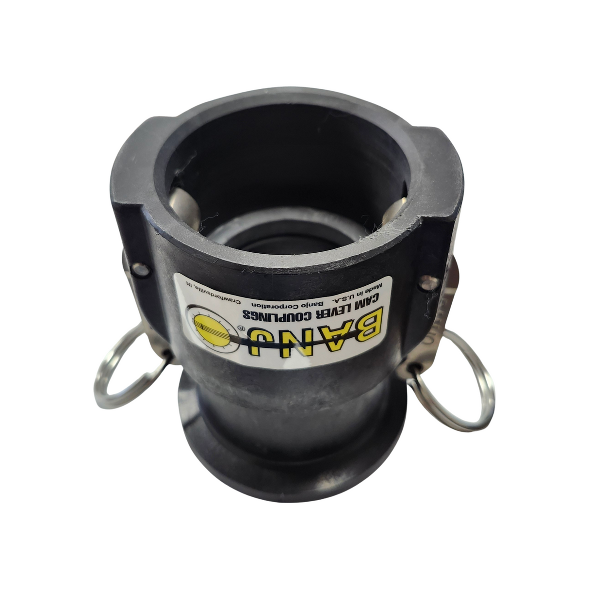 Banjo Manifold Flange Cam Lever Coupling 2" Full Port x 2" Coupling - M220D