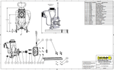 Banjo 2 Inch Cast Iron Pump with 3/4" Shaft Sleeve - 200POI