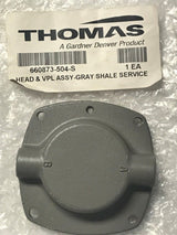 Thomas Compressor Head and Valve Plate Assembly For Small Compressor - 660873-504S