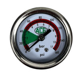 Ace Pumps Pressure Gauge 1.5 Inch Dial 0-160 PSI 1/4 Inch Back Mount With Adapter - 50150