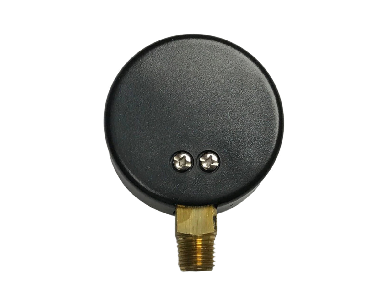 Hypro 2-1/2" Dry Pressure Gauge, 1/4" Brass Stem, 160 PSI - SG160