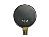 Hypro 2-1/2" Dry Pressure Gauge, 1/4" Brass Stem, 160 PSI - SG160