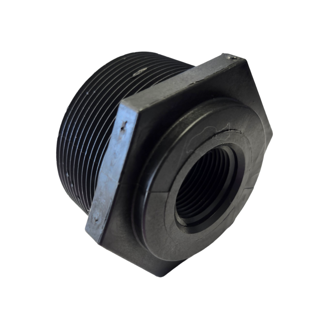 Banjo Poly Pipe Reducer Bushing 2" MPT X 3/4" FPT - RB200-075