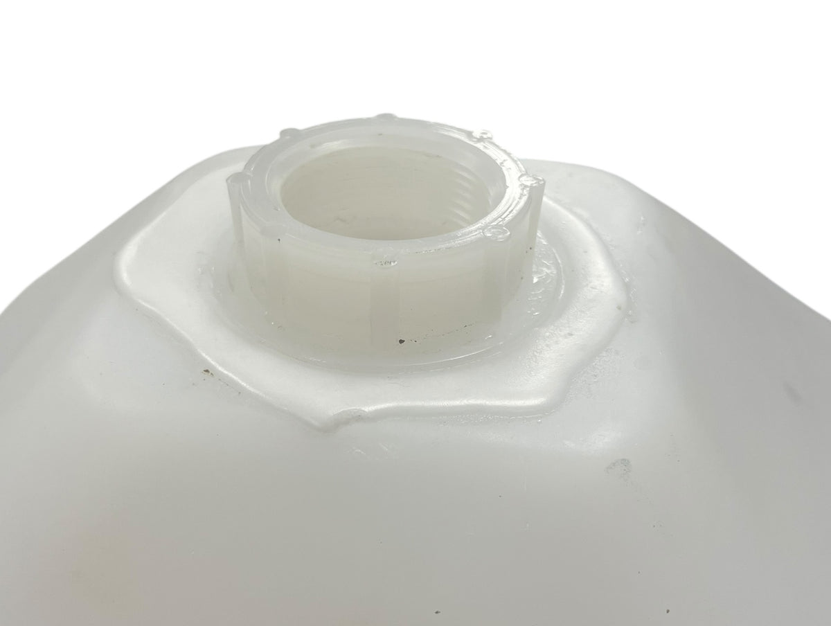 Square Rosti Mold Ace Roto-Mold Sloped Bottom 15 Gallon Square Rinse White Tank 8