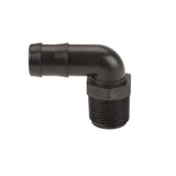 Banjo 90 Degree Hose Fitting Adapter 1" Male Thread X 1" Hose Barb - HB100-90