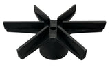 Ace Pumps Polypropylene Impeller With Keyway For GE-85 Series Pumps (42711) - GE-26-85