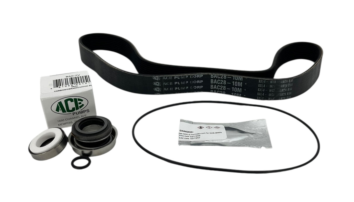Ace Pumps Repair Kit for Belt Driven Centrifugal PTOC-1000 Series Pump - RK-PTOC-1000