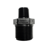 Banjo Poly Reducer Nipple Pipe Fitting 1" X 1/2" - RN100-050