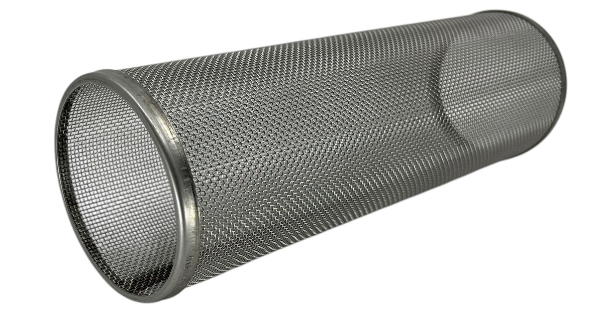 Straining Screen Banjo 16 Mesh 2 Inch Stainless T Strainer Screen 316 Stainless Steel ...
