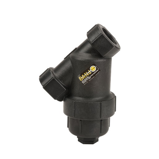 Banjo Poly Y Strainer With 50 Mesh Stainless Steel Screen 1-1/2" LS150-50