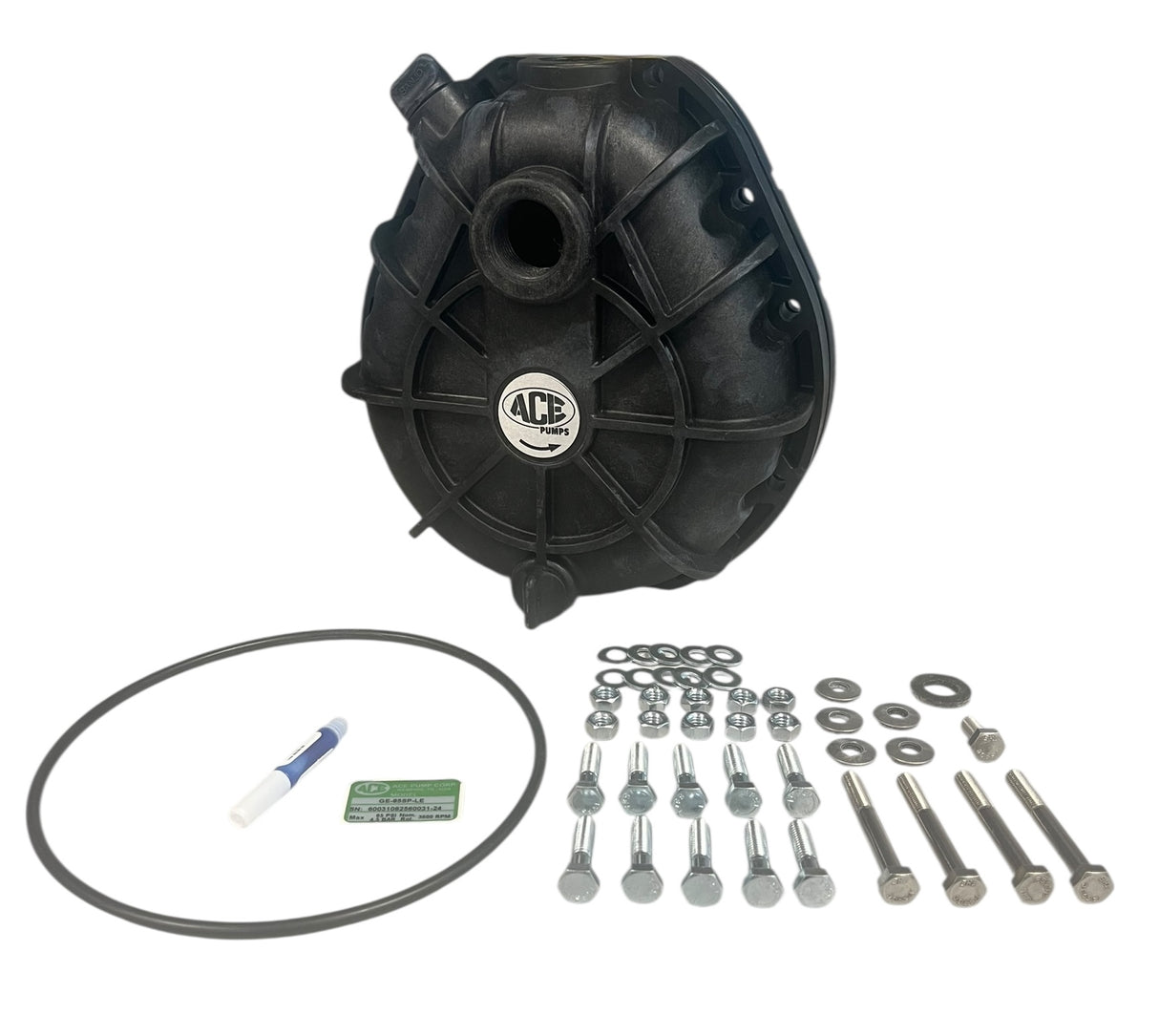 Ace Pumps Self Priming Gas Engine Driven Centrifugal Pump Less Engine 1" X 3/4" NPT - GE-85SP-LE