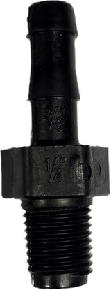 Banjo Hose Fitting 3/8" Male Thread X 1/4" Hose Barb - HB038-025
