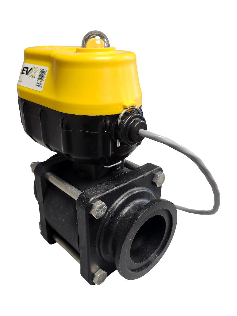 Banjo Manifold Flange Electric Ball Valve 12 Volt 2" Full Port - MEVX221