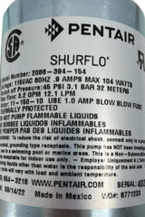 Shurflo Automatic Demand Diaphragm Water Pump, 115 VAC, 1/2" MSPT - 2088-394-154