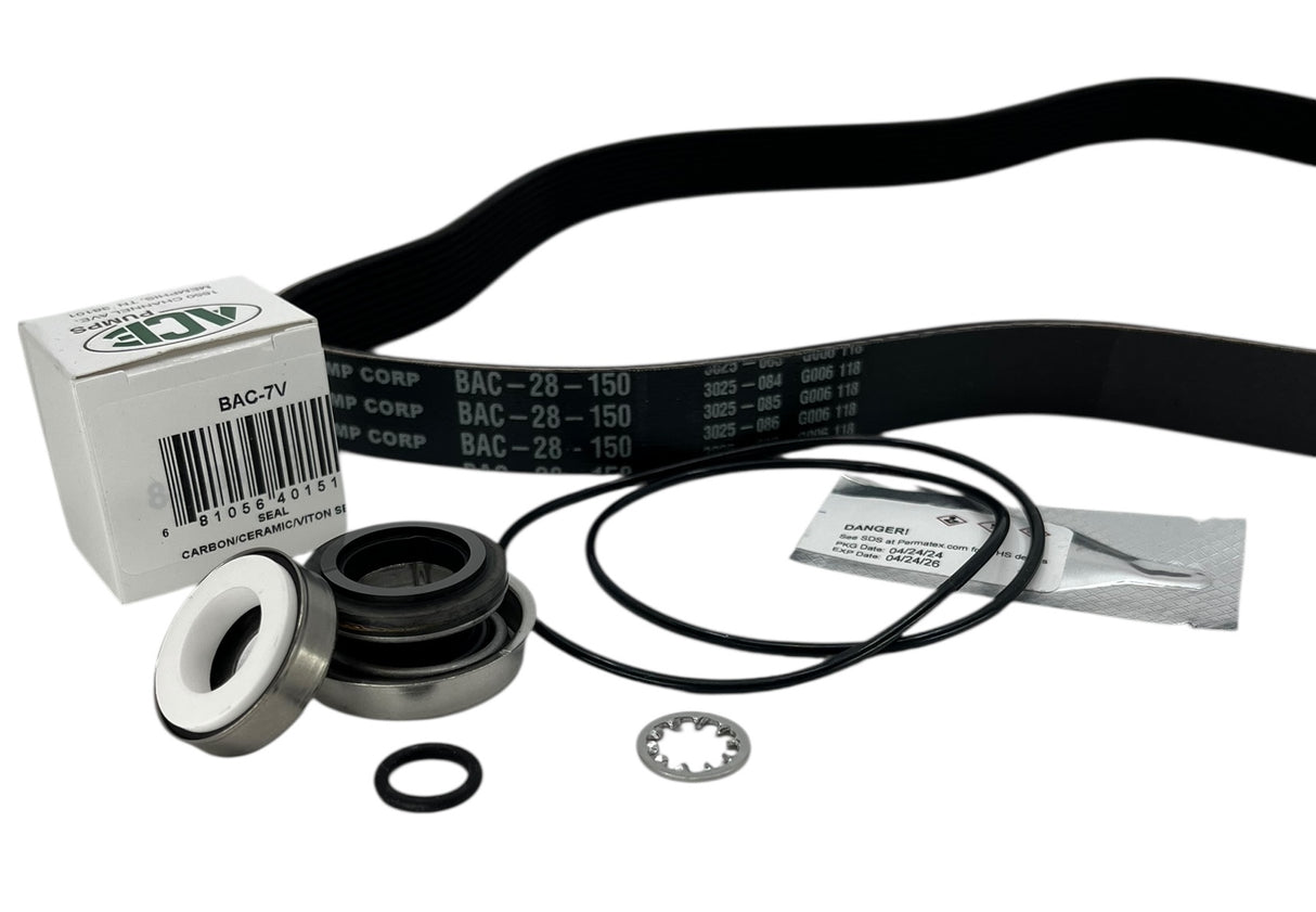 Ace Pumps Repair Kit for Belt Driven Centrifugal PTOC-150-600 Series Pump - RK-PTOC-150-600