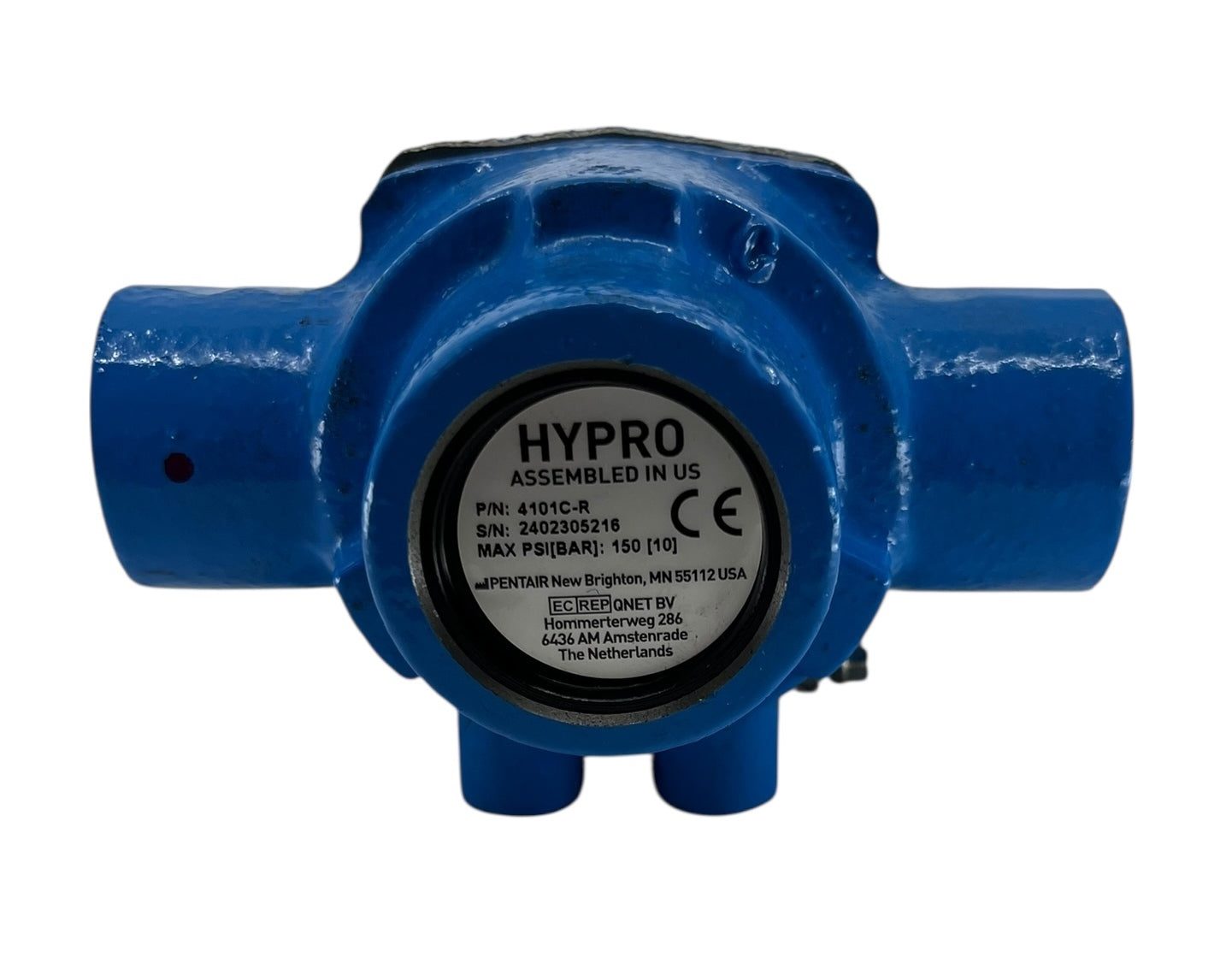 Hypro Cast Iron 4 Roller Pump Reverse Rotation 7 GPM 3/4