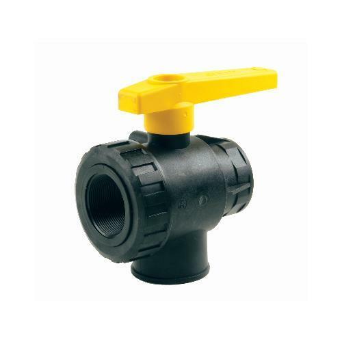 Hypro 3-Way Ball Valve 3/4" NPT - 9951-3075N