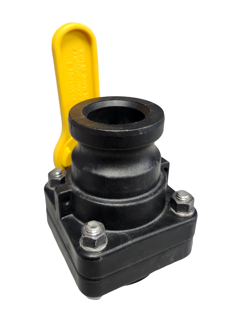 Banjo 2" Standard Port Stubby Ball Valve, Male Adapter x 2" FNPT - VSF200