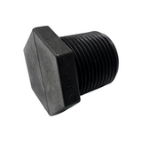 Banjo Reinforced Black Poly Pipe Plug 3/4" MPT - PLUG075