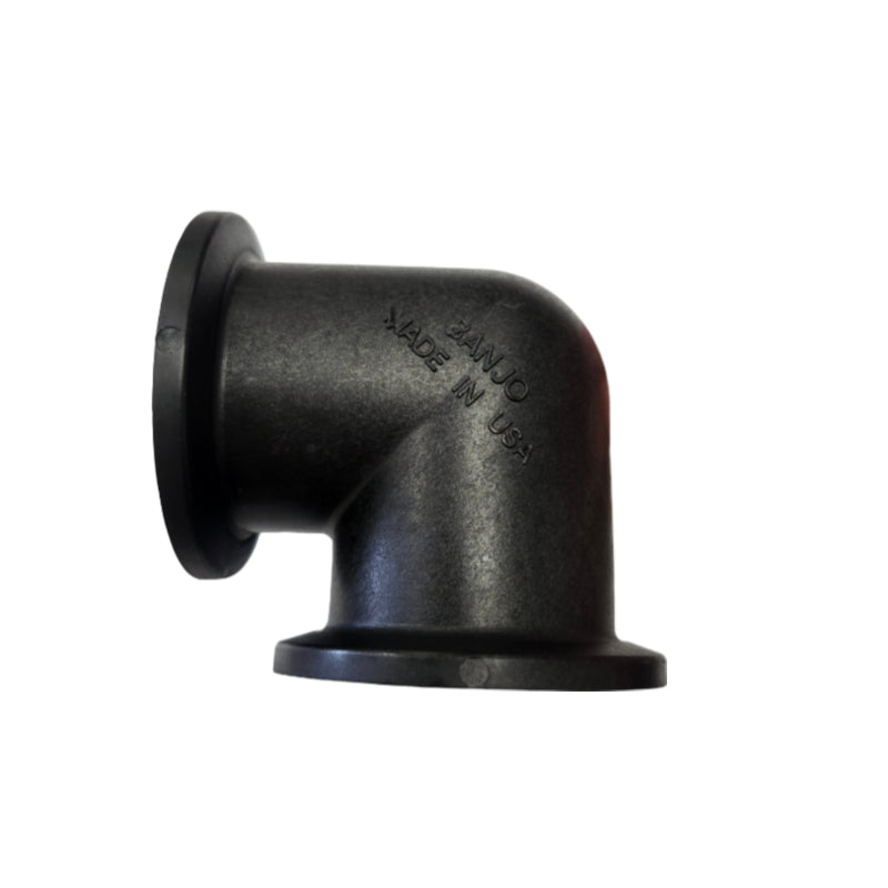 Banjo Short 90 Degree Manifold Flange Elbow 2" X 2" - M200CPG90SH