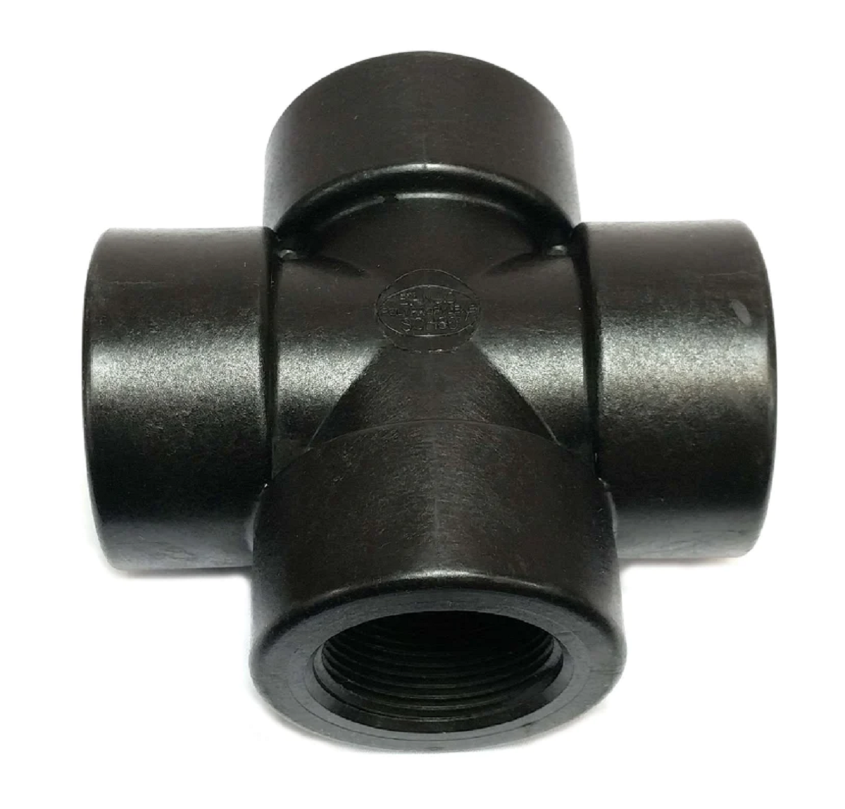 Banjo Polypropylene Cross Pipe Fitting 1" NPT Female - CR100
