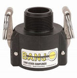 Banjo Poly Cam Lever Coupling 1" Female Coupler X 1" Male NPT - 100B