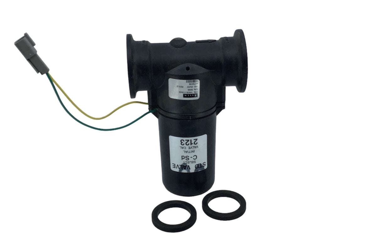 Raven Poly 90 Deg Flanged Control Valve 1-1/2" Deutsch Connection - 063-0173-446