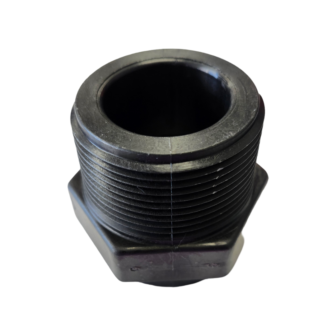 Banjo Poly Pipe Reducer Bushing 1-1/2" MPT X 1-1/4" - RB150-125