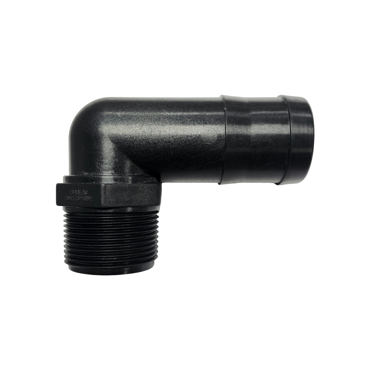 Banjo 90 Degree Hose Barb Fitting 1-1/4" MNPT X 1-1/2" Barb - HB125/150-90
