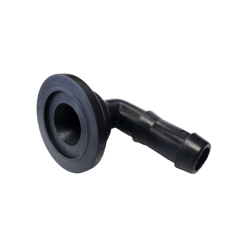 Banjo 90 Degree Manifold Hose Fitting 1" Flange X 3/4" Hose Barb - M100075BRB90