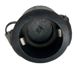 Norwesco Polypropylene Dust Cap for Male Adapter 1-1/4 and 1-1/2 inch NPT - 61274