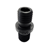 Banjo Black Polypropylene Hose Mender Fitting 3/4" X 3/4" - HM075