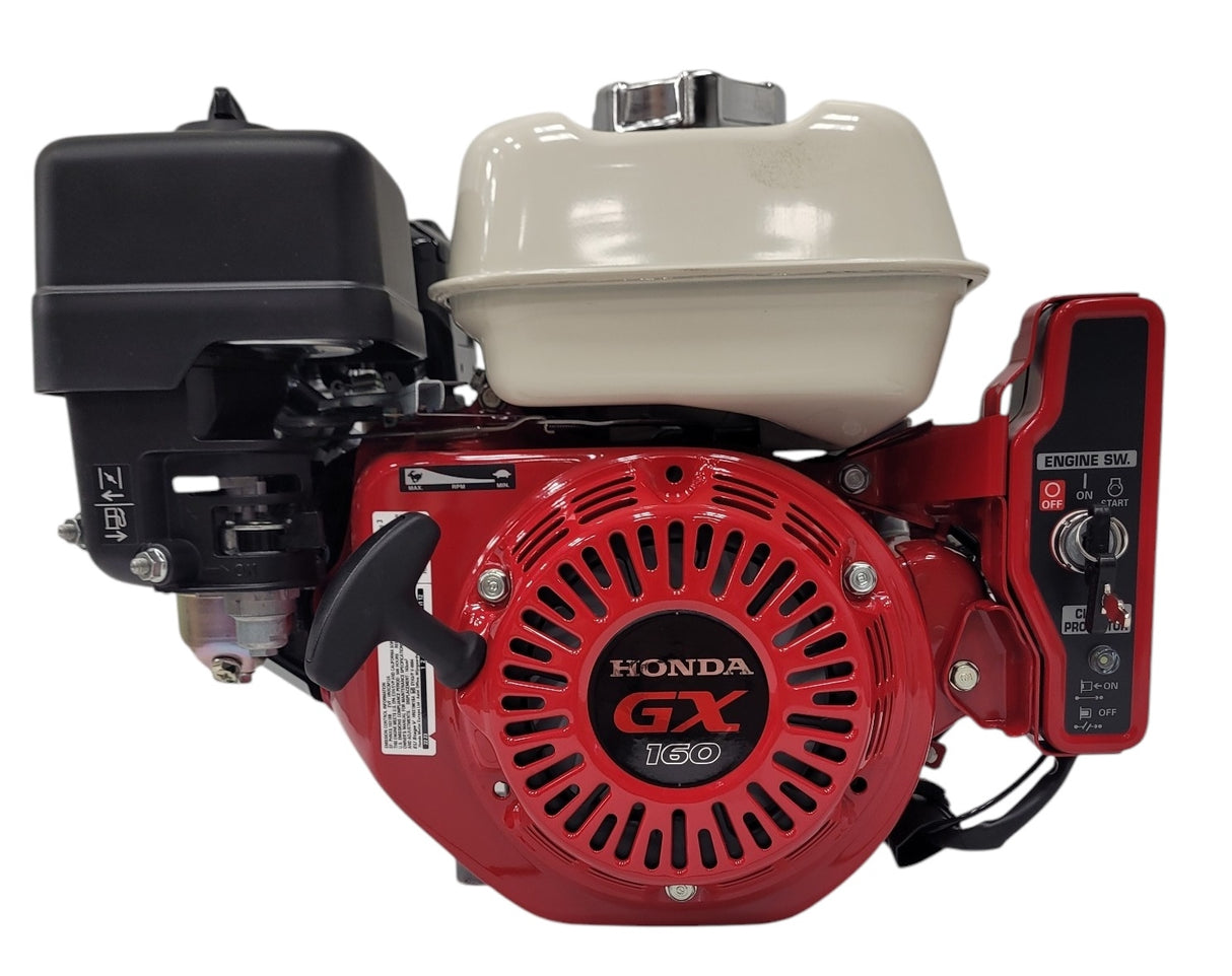 Honda GX160 Electric Start Gas Engine 4.8 HP, 3/4" x 2-7/16" Shaft - GX160UT2QXE2