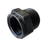 Banjo Poly Pipe Reducer Bushing 1-1/2" MPT X 1-1/4" - RB150-125