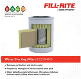 Fill Rite 10 Micron Water Detecting Spin On Filter 1" - 12 UNF Threads - F2510HM0