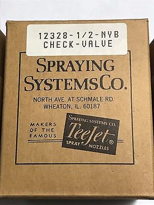 TeeJet Nylon Diaphragm Check Valve 1/2"- 12328-1/2-NYB