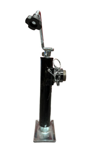 Northfield 10in Top Wind Round Trailer Jack, 2000 LB Capacity - RD200-TWS-TMR-PZ