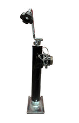 Northfield 10in Top Wind Round Trailer Jack, 2000 LB Capacity - RD200-TWS-TMR-PZ